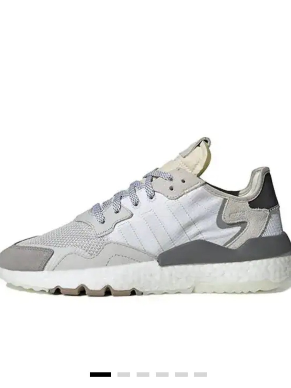 adidas Nite Jogger 'Grey Pack - Neutral White' men’s size 7.5